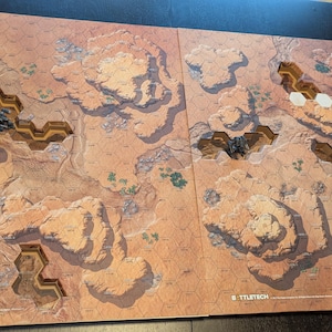 Panneaux de carte de sous-niveau BattleHex