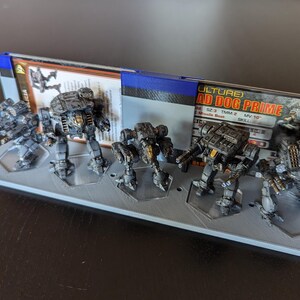 Zestaw 5 tacek Mecha - Clan Star lub Comstar Storage