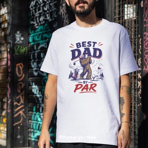Bigfoot Golf SVG, Bigfoot Golf PNG, Sasquatch Golfer SVG, Best Dad By Par, Golf Dad Shirt Design, Father's Day SVG, Father's Day PNG, Funny Golf SVG, Funny Dad Shirt, Golfer Dad Gift, Golf Lover Design, Retro Golf Shirt, Bigfoot Dad Gift.