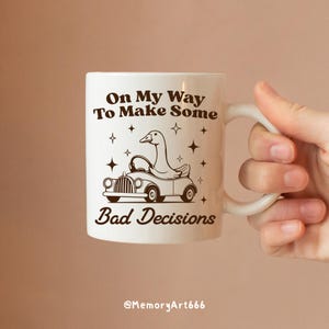 Silly Goose Meme SVG: Retro Trendy Design (Digital Download) image 7