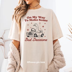 Silly Goose Meme SVG: Retro Trendy Design (Digital Download) image 5