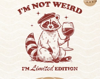 Funny Raccoon Sarcastic Meme Design (SVG, PNG)