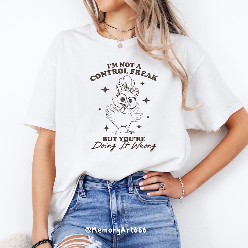 Funny Chicken SVG PNG: Sarcastic Farmhouse Design (Digital Download) image 5