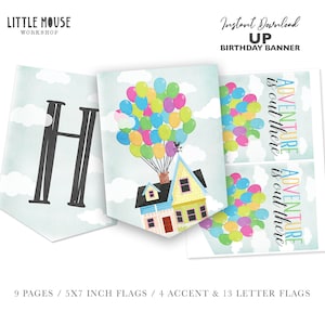 Up Birthday Banner