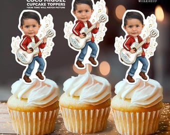Personalizowane babeczki z twarzą Coco Miguel