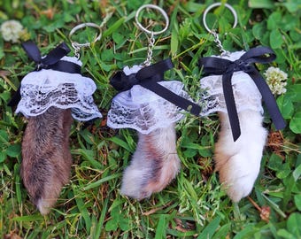 Rabbit Foot Keychain Vintage Bell - Etsy