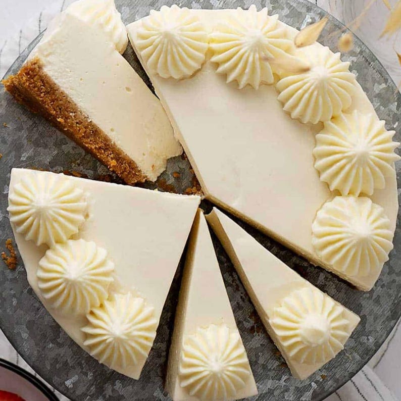 No Bake Classic Cheesecake Recipe | Easy Homemade Dessert | Instant Digital PDF Download image 3