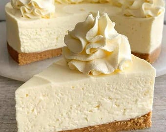 No Bake Classic Cheesecake Recipe | Easy Homemade Dessert | Instant Digital PDF Download