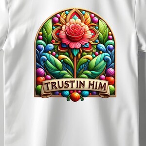 Floral Christian PNG, Religious Shirt Png, Religious Sublimation Files, Jesus Shirt PNG design, Floral Bible Verse
