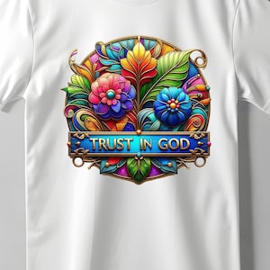 Floral Christian PNG, Religious Shirt Png, Religious Sublimation Files, Jesus Shirt PNG design, Floral Bible Verse