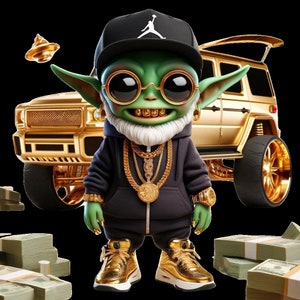 Gangster Trap Boy | Urban Trap Designs | Sublimation | Instant Digital Download | Fantasy Fan Art |