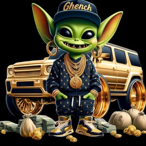 Gangster Trap Boy | Urban Trap Designs | Sublimation | Instant Digital Download | Fantasy Fan Art |