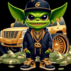 Gangster Trap Boy | Urban Trap Designs | Sublimation | Instant Digital Download | Fantasy Fan Art |