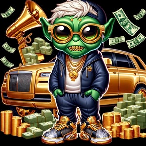Gangster Trap Boy | Urban Trap Designs | Sublimation | Instant Digital Download | Fantasy Fan Art |