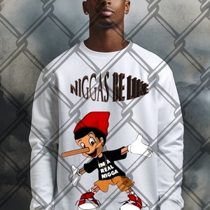 Gangster, Urban Trap Designs, Sublimation, Instant Digital Download, Fantasy Fan Art, Pinocchio, Cartoon