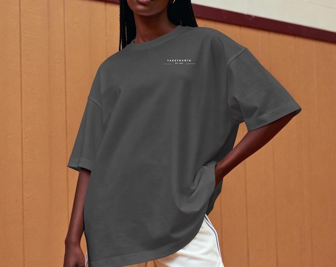 Black Minimal Logo T-Shirt – Women’s Essential