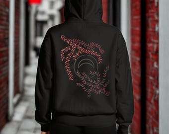 Floral Minimalist Hoodie – Premium Unisex Streetwear Sweatshirt