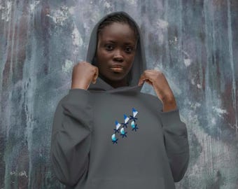 Geometric Floral Hoodie – Women’s Essential