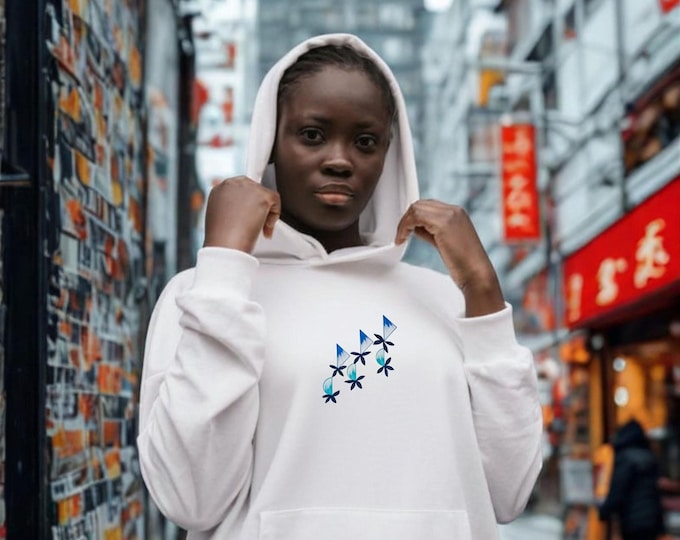 Geometric Floral Hoodie – Women’s Essential