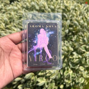 Virgo Zodiac Sign Soy Wax Melt Strong Scented Long Lasting Melt, Non-toxic Wax Tarts, Home Fragrance Essentials