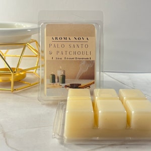 Palo Santo & Patchouli *NEW* | Strong Scented Floral Soy Wax Melt, Non-toxic Wax Tarts, Home Fragrance Essentials
