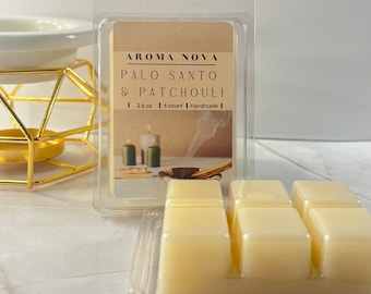 Palo Santo & Patchouli Soy Wax Melt | Home Fragrance Essentials