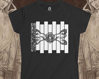 Camiseta Vaporwave inspirada en Rapunzel's Web para mujer, inspirada en Barber Beats