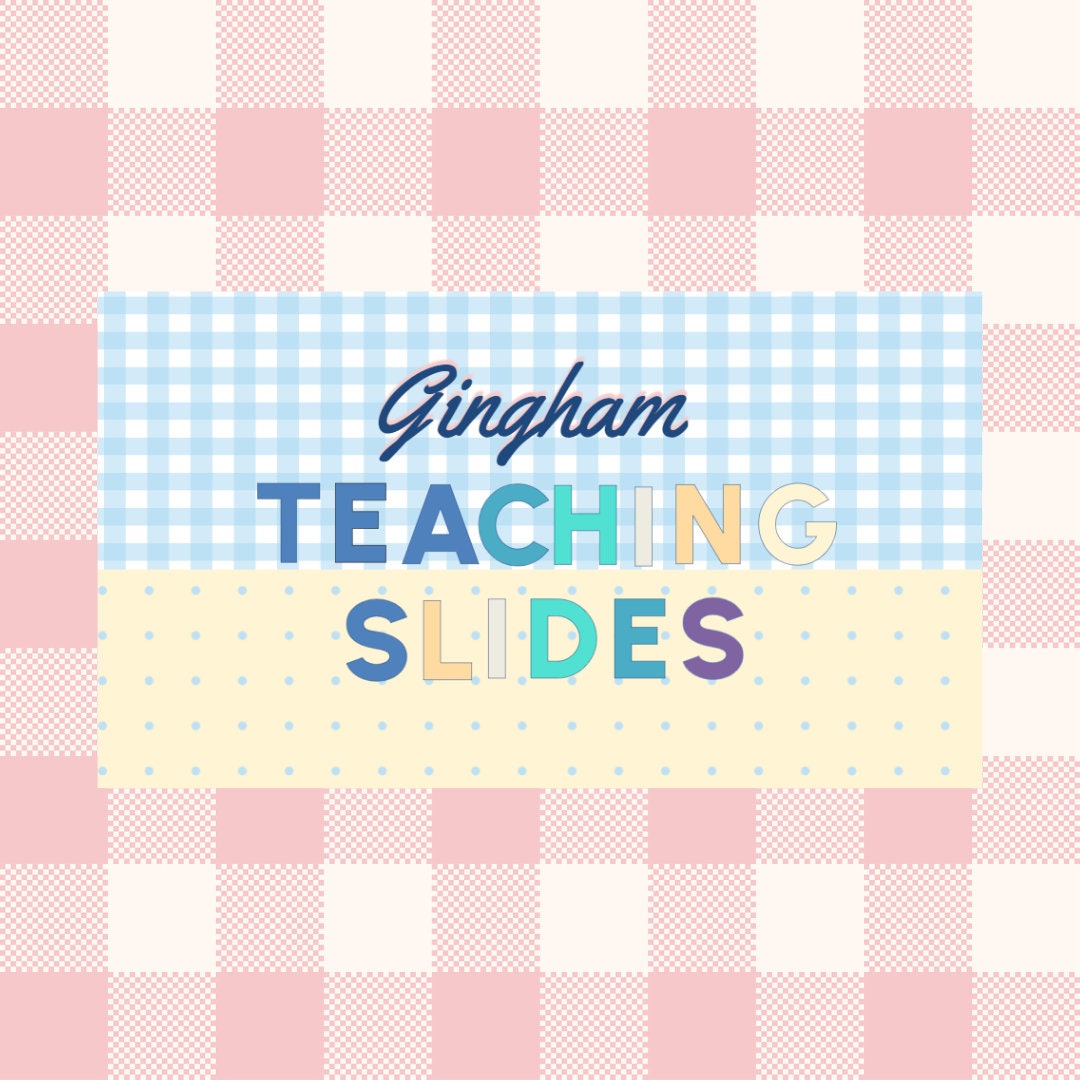Editable Interactive Teaching Slides - Etsy