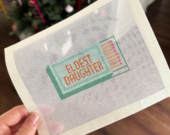 Eldest Daughter Matchbox Needlepoint Canvas