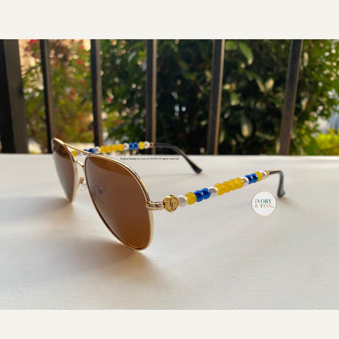 Blue Polo Sunglasses