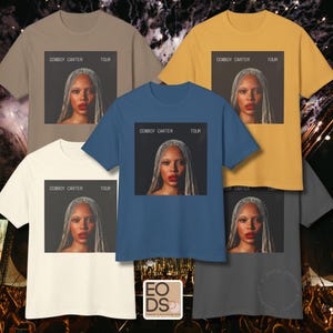Camiseta de la gira Cowboy Carter de BeyHive 2025 Camiseta de concierto Cowboy Carter Merchandising de Bey Hive Regalo para fanáticos de la música country Camiseta de la gira de conciertos de verano