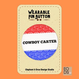 Spilla Cowboy Carter, spilla, spilla ispirata al tour, spilla con estetica western, spilla Beyhive Country Era, regalo per i fan del tour del concerto.