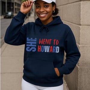 Howard University Alum Hoodie: HBCU Pride Sweatshirt