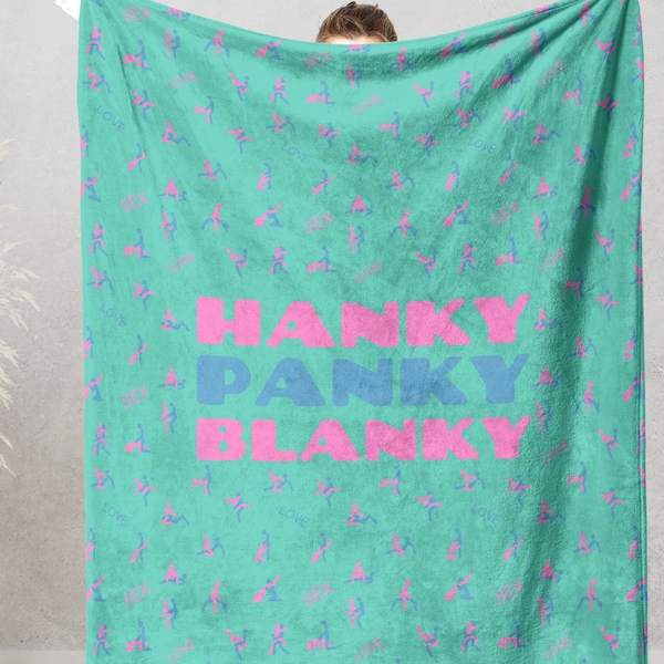 Funny Hanky Panky Blanky Velveteen Plush Blanket