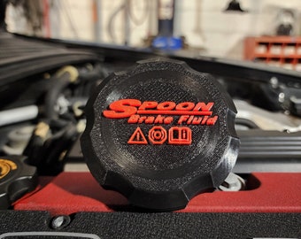 Pokrywa korka zbiornika płynu hamulcowego do Hondy S2000 | AP1 | Korek wlewu płynu hamulcowego inspirowany łyżką | Akcesoria do Hondy | JDM | Części do Hondy | Honda Accord