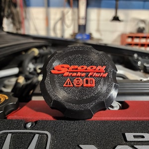 Honda S2000 Brake Reservoir Cap Cover | AP1 | Spoon Inspired Brake Fluid Cap | Honda Accessories | JDM | Honda Parts | Honda Accord