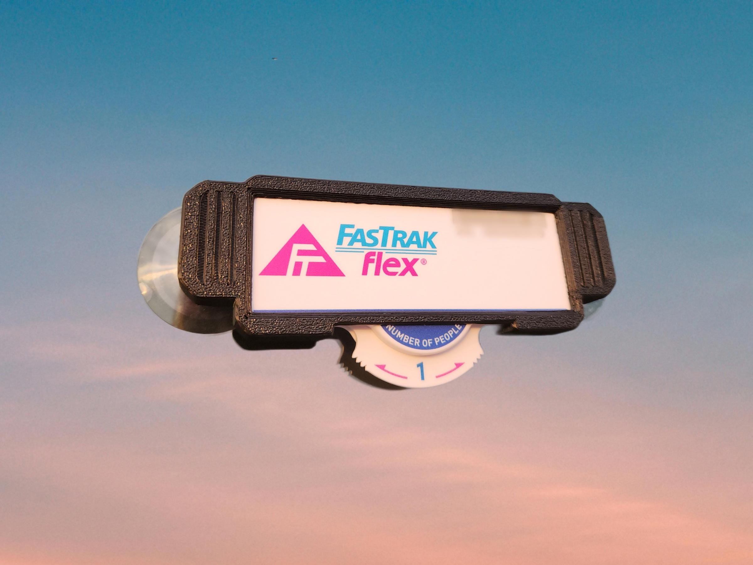 Fastrak Flex Holder | CA Bridge Toll Tag Transponder | 3D Printed ...