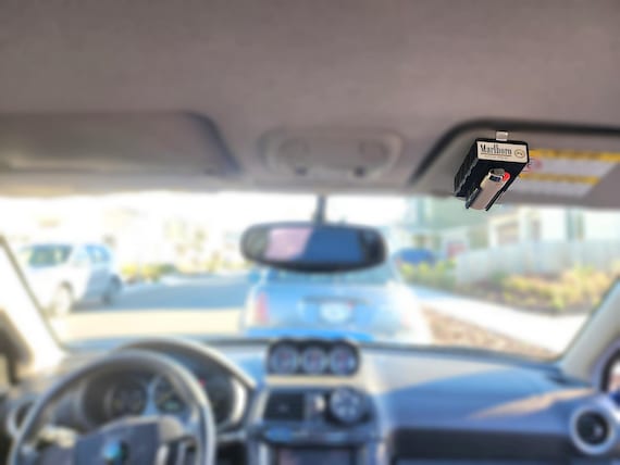 cigarette box car Cigarette Holder for Car Visor | Cigarette Case | 3D Printed With Optional  BIC Lighter Holder | Marlboro Pack Holder | Car Accessory