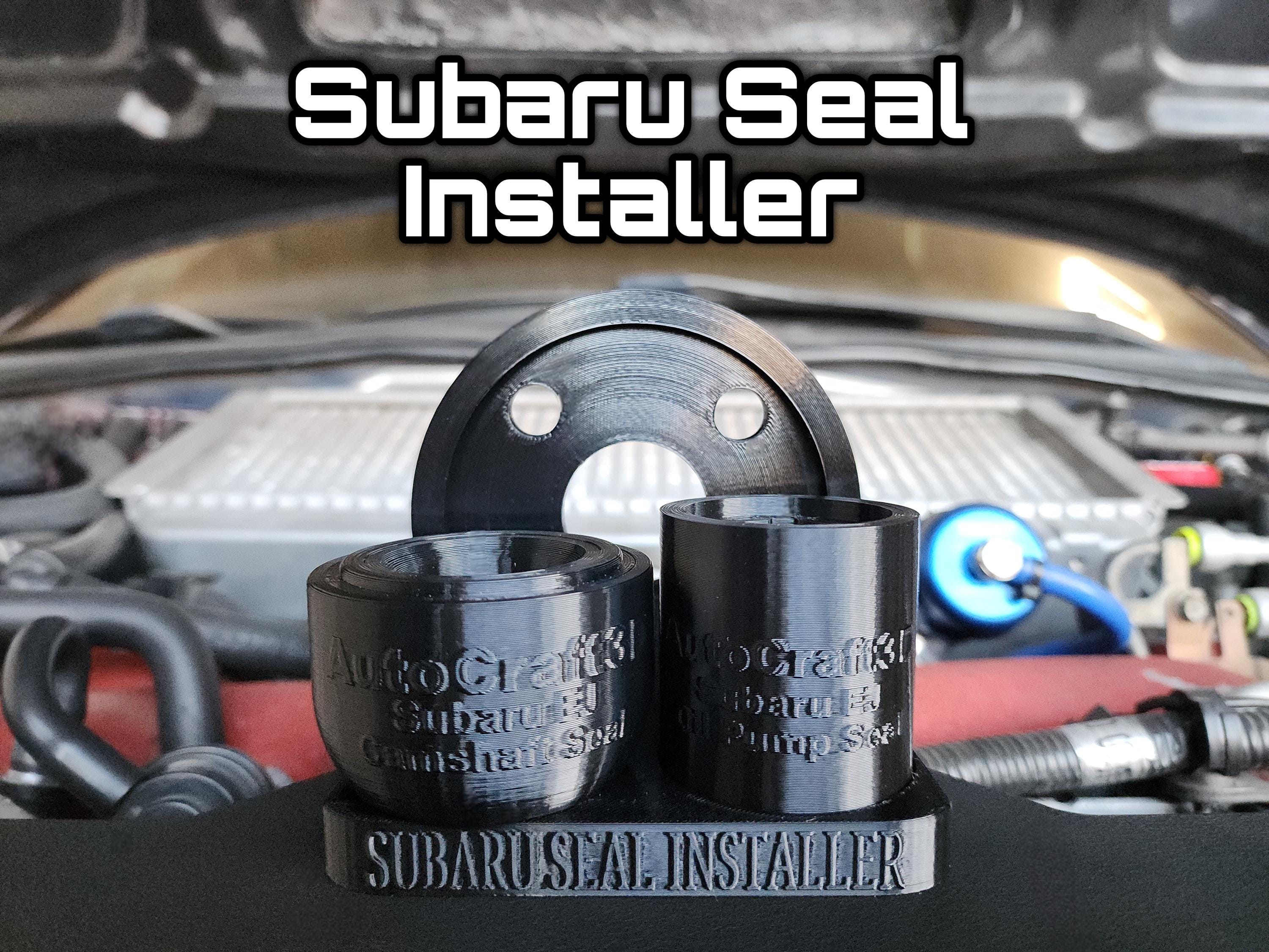 Subaru Tool Set, Subaru Oil Pump Seal Tool, Rear Main Seal Tool, Camshaft Seal Tool, STI, WRX, Forester, Outback, Legacy, Baja, Saab,