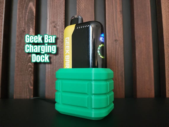 Geek Bar Pulse X Charging Dock | Stylish Charging Stand With Built in USB C  Cable | Desk Organizer | Vape Charger | Vape Holder Station - Etsy