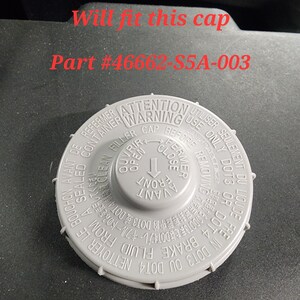 Honda S2000 Brake Reservoir Cap Cover | AP1 | Spoon Inspired Brake Fluid Cap | Honda Accessories | JDM | Honda Parts | Honda Accord image 6