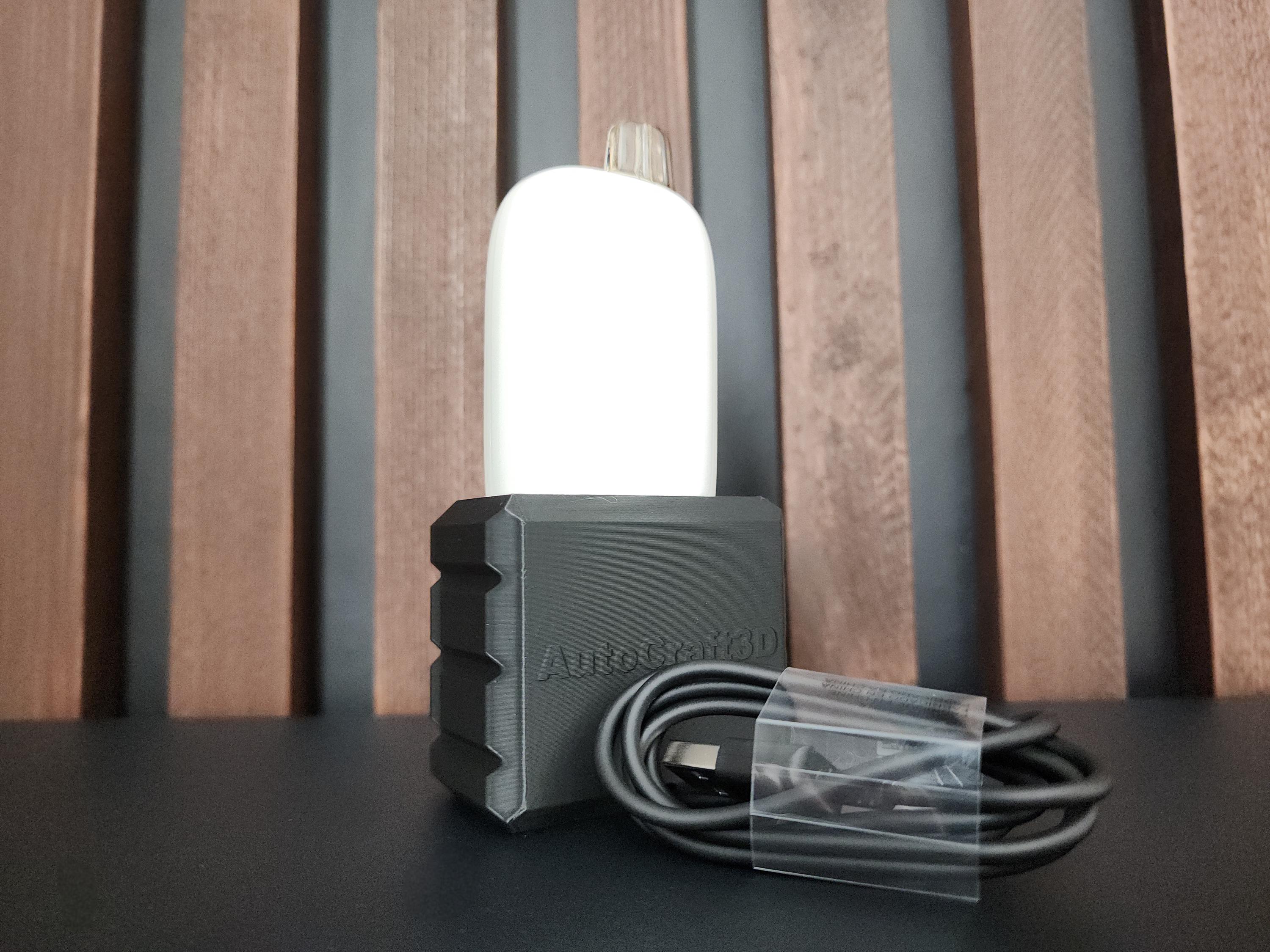 Flum Mello Charging Dock | Vape Charger | Stylish Charging Stand With Built  in USB C Cable | Desk Organizer | Vape Holder Station