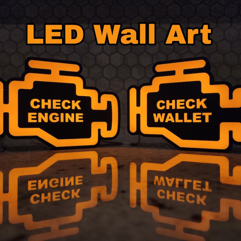 Check in Light Sign - Etsy