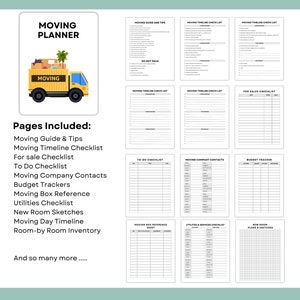 Organize Your Move Like a Pro With This Comprehensive Moving Planner ...