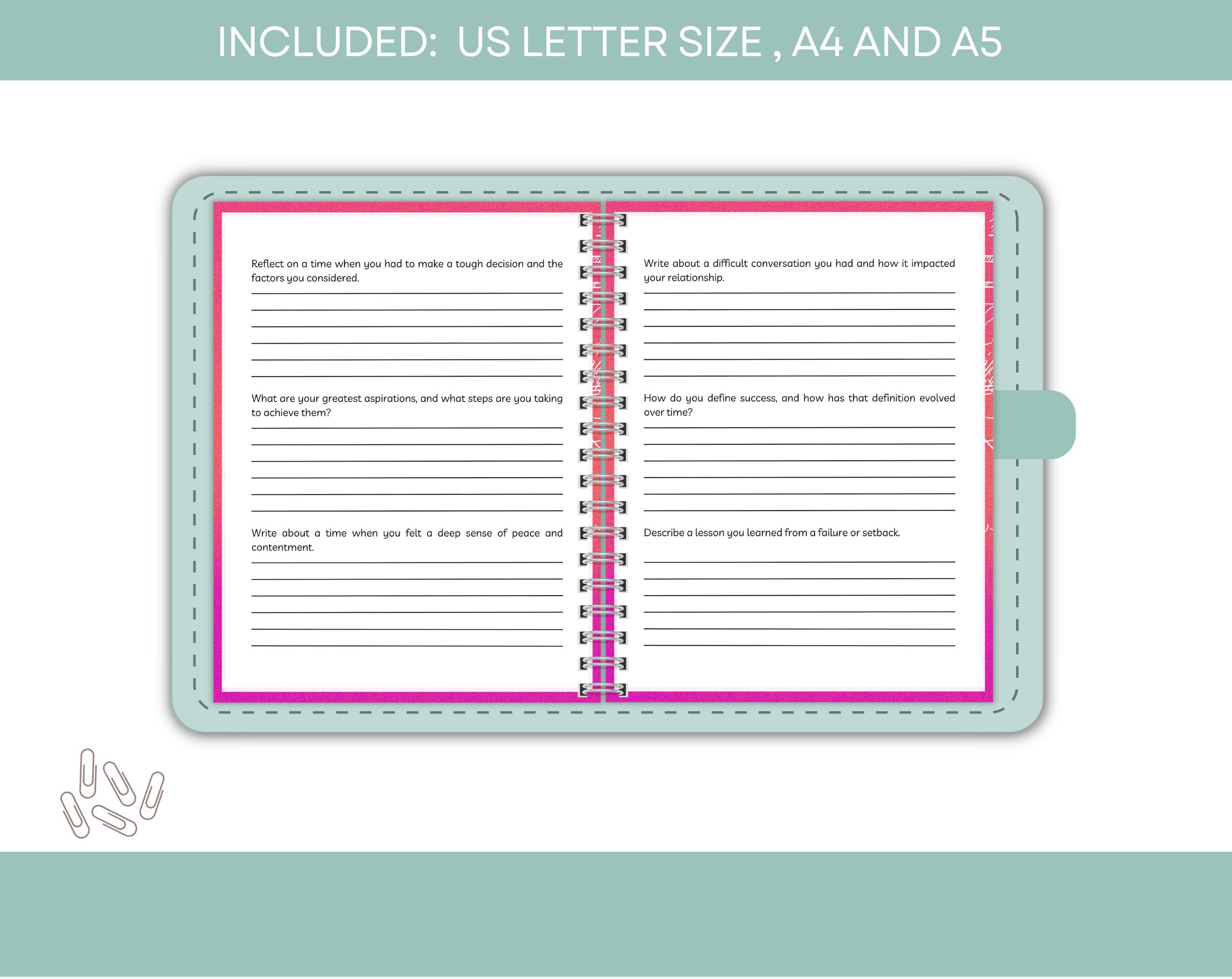 Burn After Writing, Burn Book, Burn After Journal, Planner Pages, All