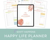 Printable Planner, Daily Planner, all-in-one planner, Goodnotes planner, daily weekly planner, planner inserts, planner templates