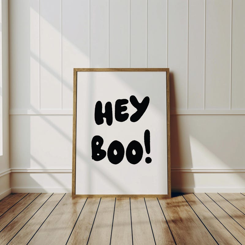 Hey Boo - Etsy
