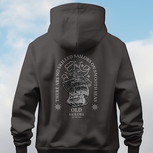 Piratenschiff, Loose Lips Sink Ships, Ocean, Sailor Shirt, Nautical Sweatshirt, Hoody, Hoodie, Schweres Kapuzen Sweatshirt, Siehe Größentabelle