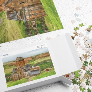 Rustic Farm Building Jigsaw Puzzle: Family Game Night