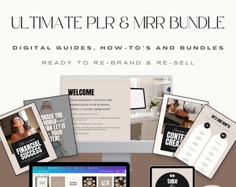 Ultieme OUR MRR-bundel, ideaal voor passief inkomen, met private label-rechten en master-resell-rechten DFY